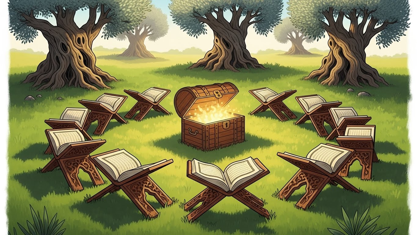 كنوز الجنة.. أنموذج عملي على إدارة الحلقات القرآنية