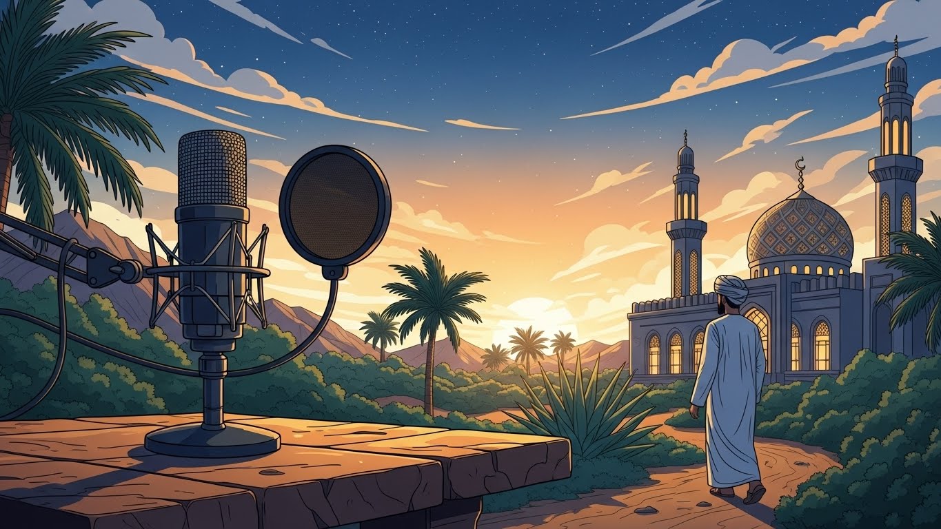 بودكاست أنوار قرآنية (مخيم الرجال)